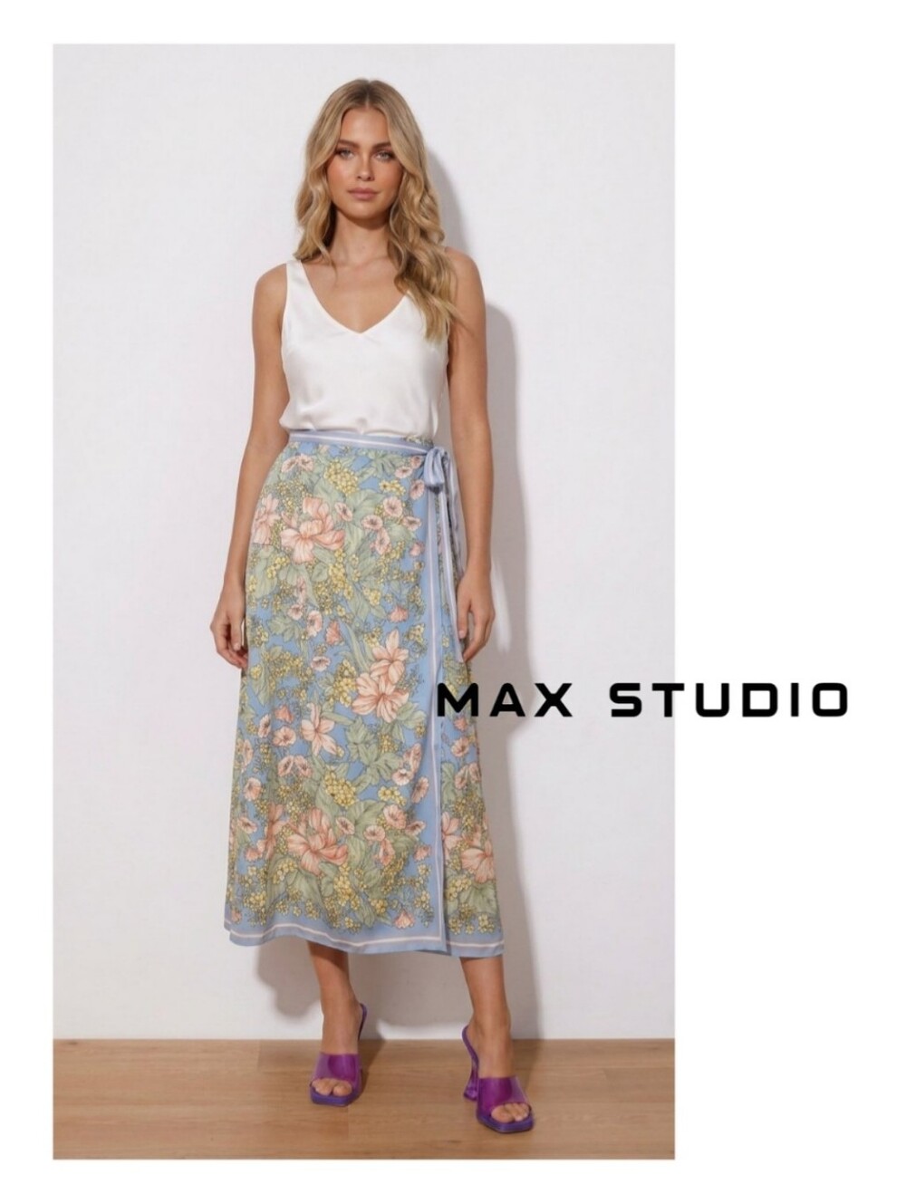 Max Studio Floral Maxi